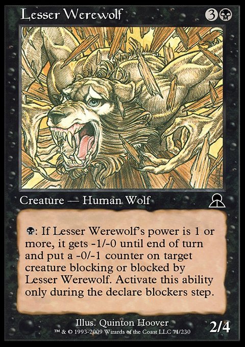 Lesser Werewolf